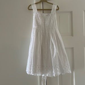 Fleurisse white dress, size 6